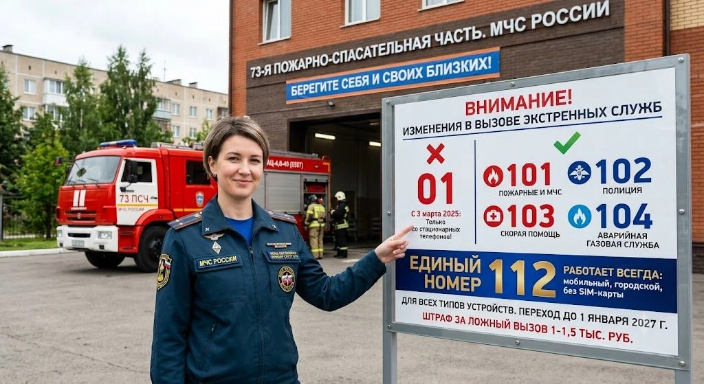 ☎ Нурлатцы, напоминаем! Номера экстренных служб изменились ещё в 2025 году

С 3 марта прошлого года 