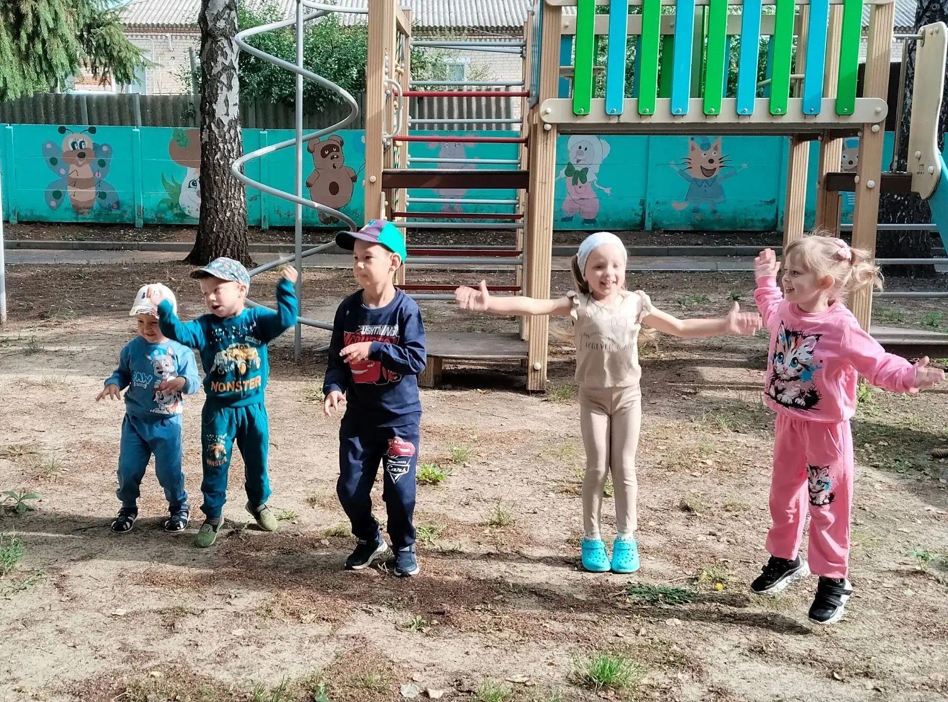 🌞🏃Солнце, воздух и движение — секрет нашего отличного настроения!
