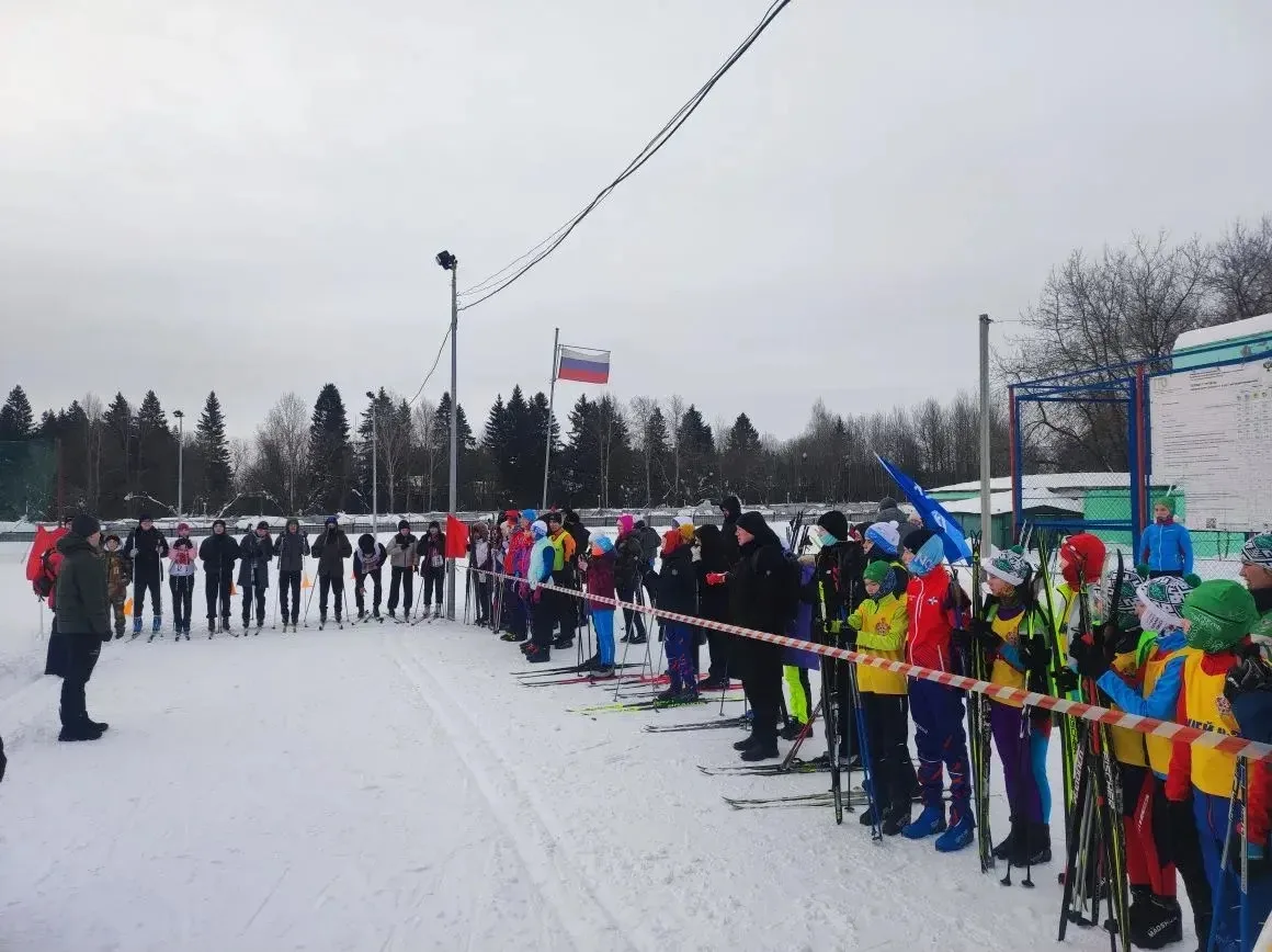 ⛷️25 февраля 2026 г. на стадионе МАОУ  «Лицей 3 имени В.А. Штэфана» состоялся районный этап лыжной э