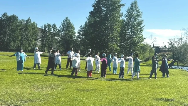 Коллектив эртенги сула шимчээшкинни агаарга кылган
