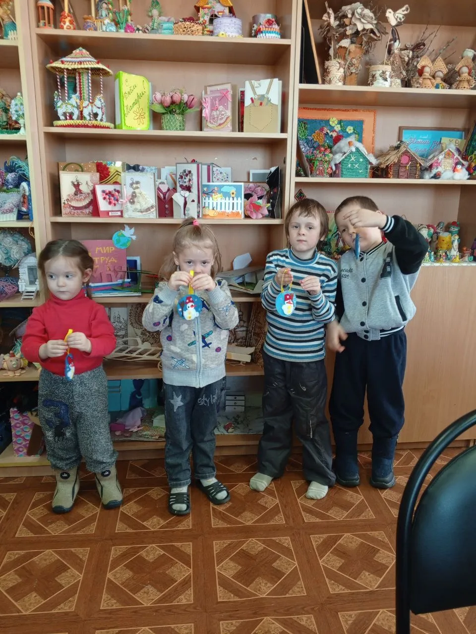 🎄Завершились новогодние мастер-классы в Доме детского творчества! 🎄