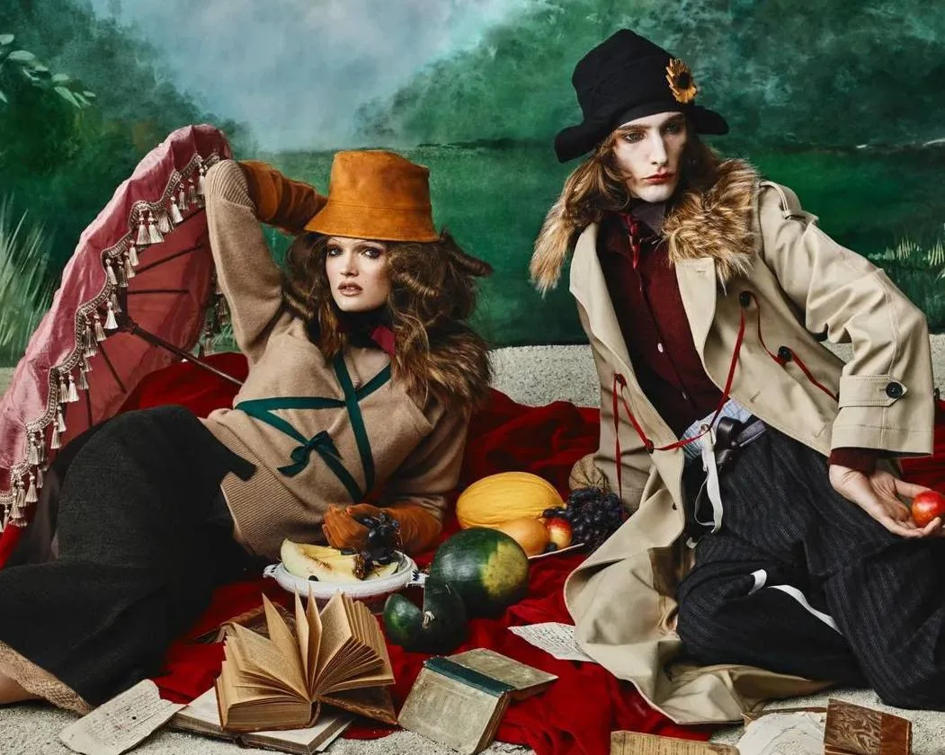 Смотрю на первую коллекцию Гальяно для Zara. Мыслей две (именно в такой последовательно...