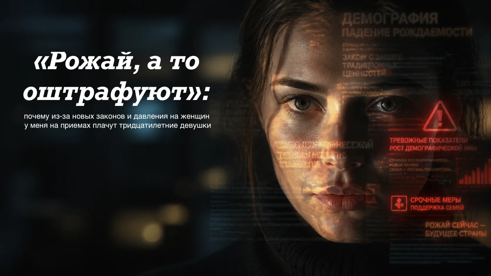 «Рожай, а то оштрафуют»: как законы 2026 года ломают женское «Я».