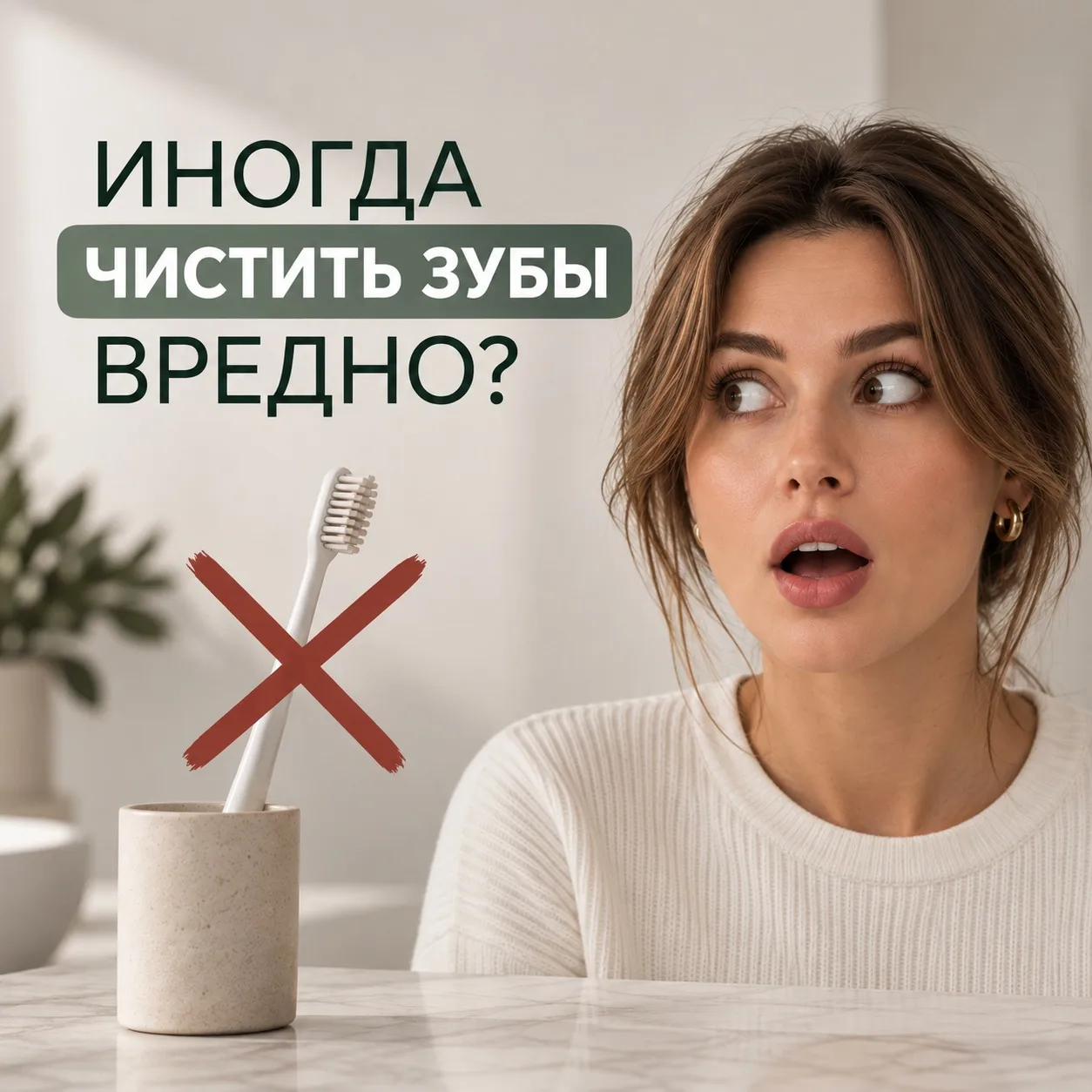 ИНОГДА ЧИСТИТЬ ЗУБЫ ВРЕДНО? 🧐