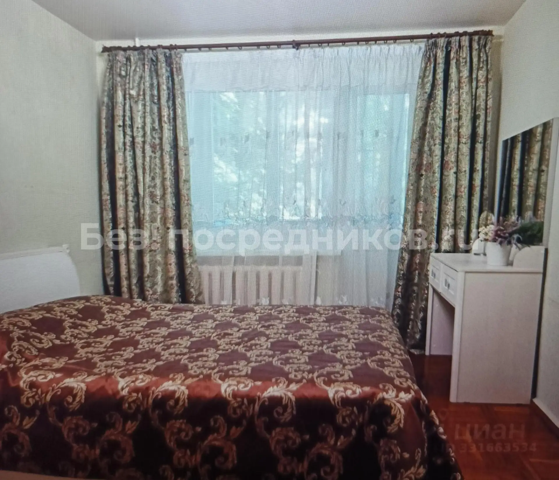 Сдам без посредников: 3-комнатная квартира, 59м²