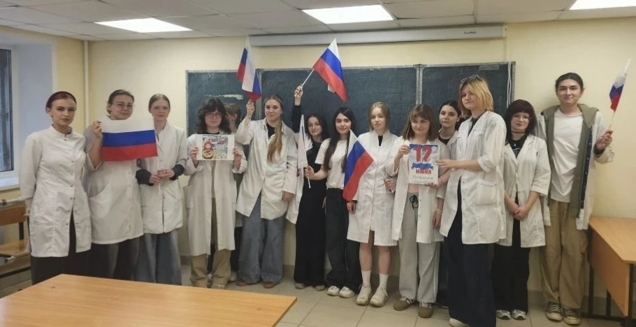 🇷🇺 Накануне Дня России у группы МС 026 прошёл классный час. Встреча получилась насыщенной и значим