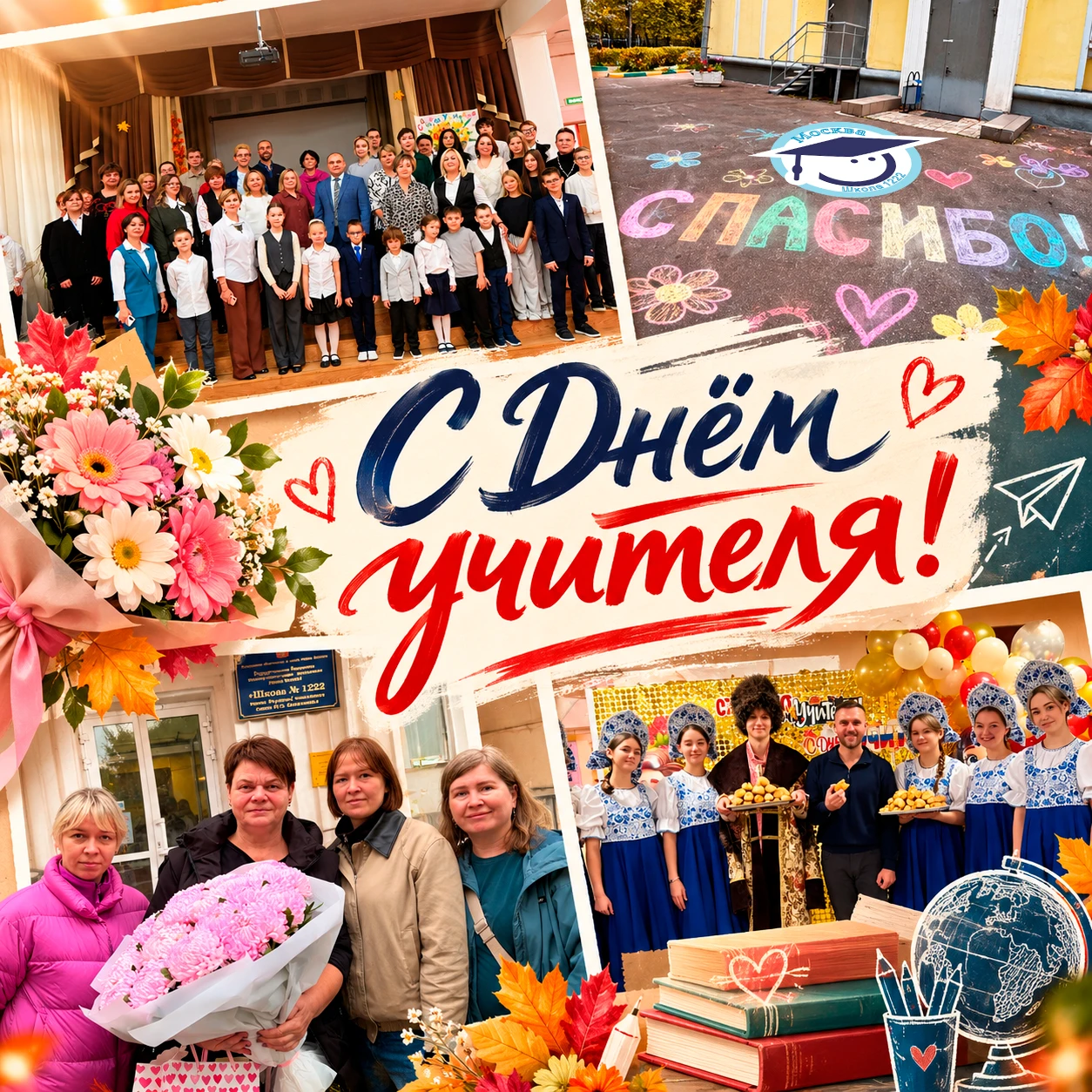 🌷 ДЕНЬ УЧИТЕЛЯ — ПРАЗДНИК, КОТОРЫЙ КАСАЕТСЯ КАЖДОГО!