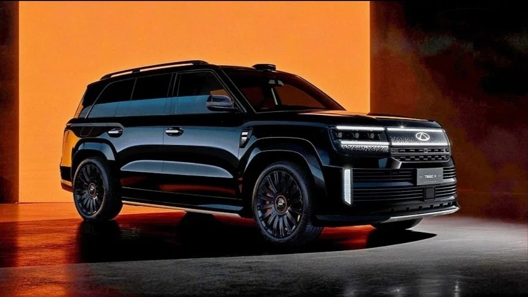 Chery показала брутальный Tiggo X длиной более 5 метров — новый флагман уже почти готов...