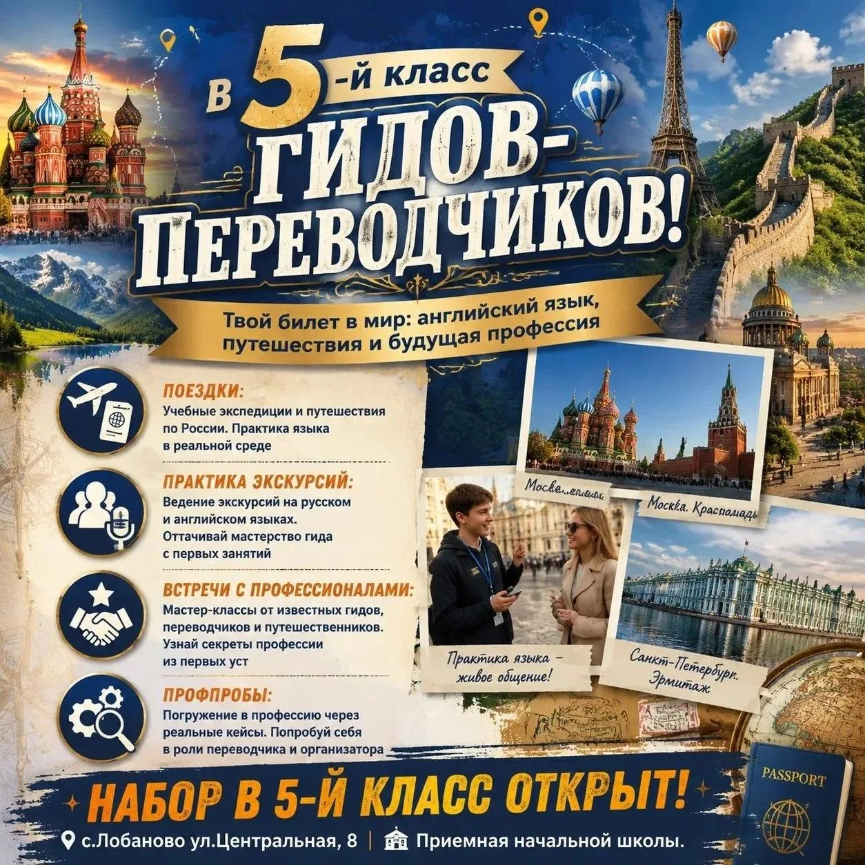 ❗❗❗Уважаемые родители (законные представители) будущих 5-классников!  Успевайте записать в профильны