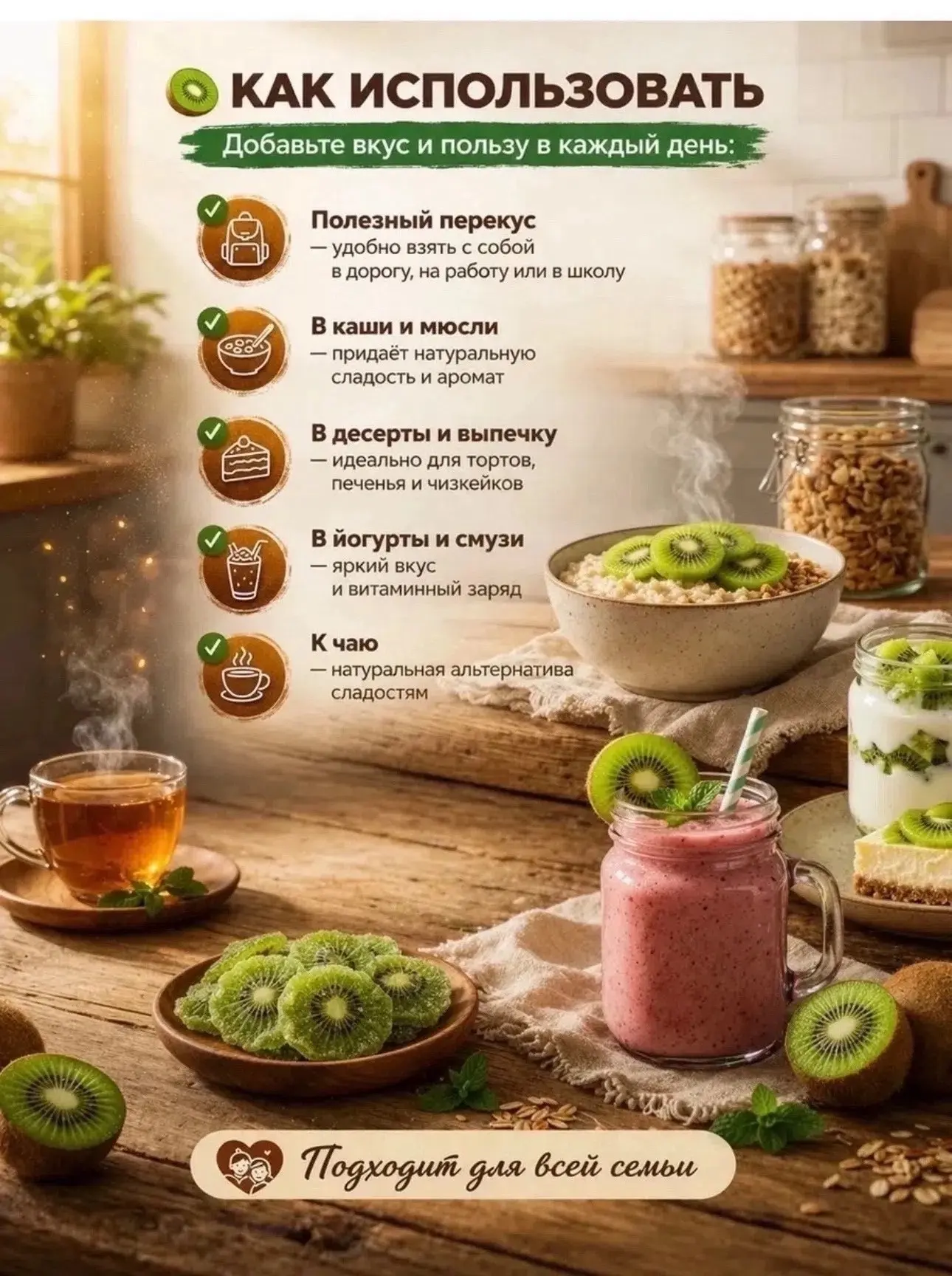 Киви сушеный