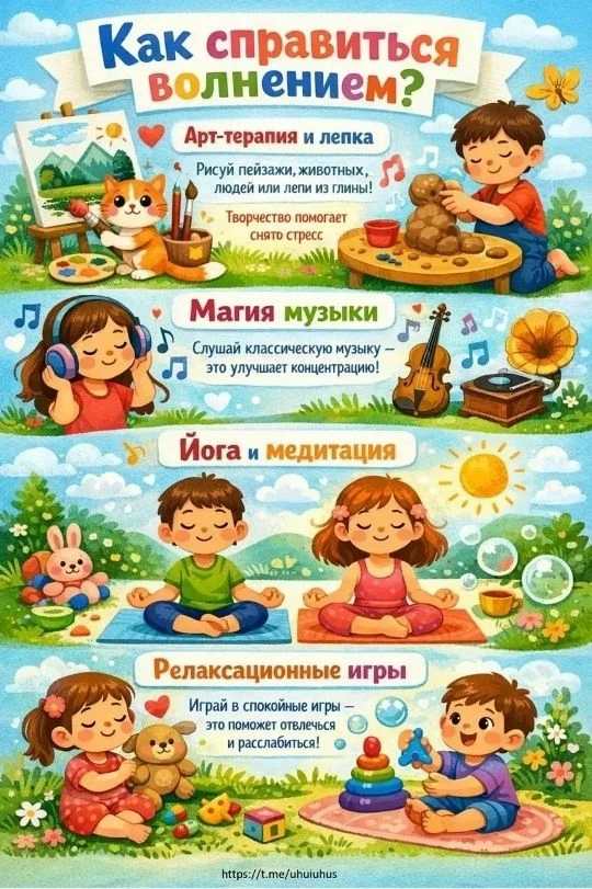 Приближаются экзамены! Как справиться с волнением? Вот несколько простых советов в памятках! Будьте 