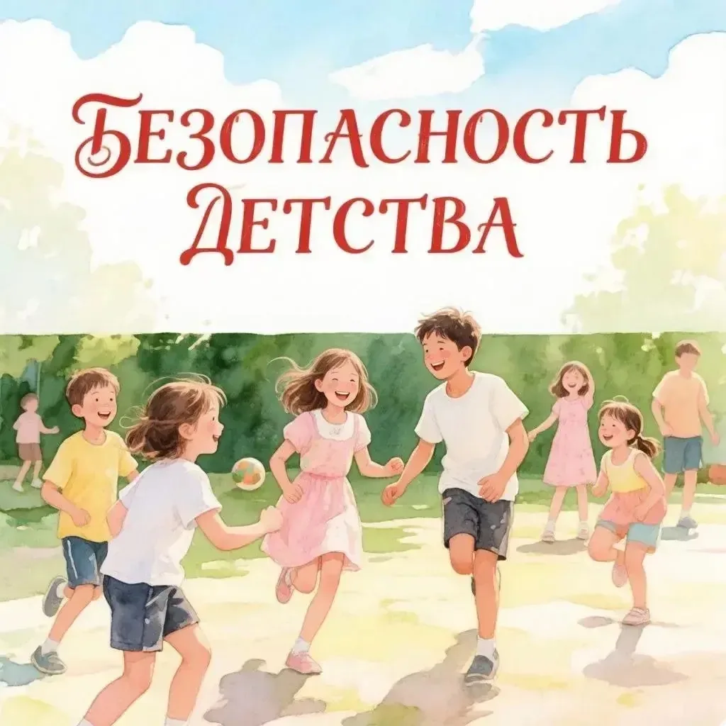 ☀️ Безопасное лето начинается с внимания взрослых