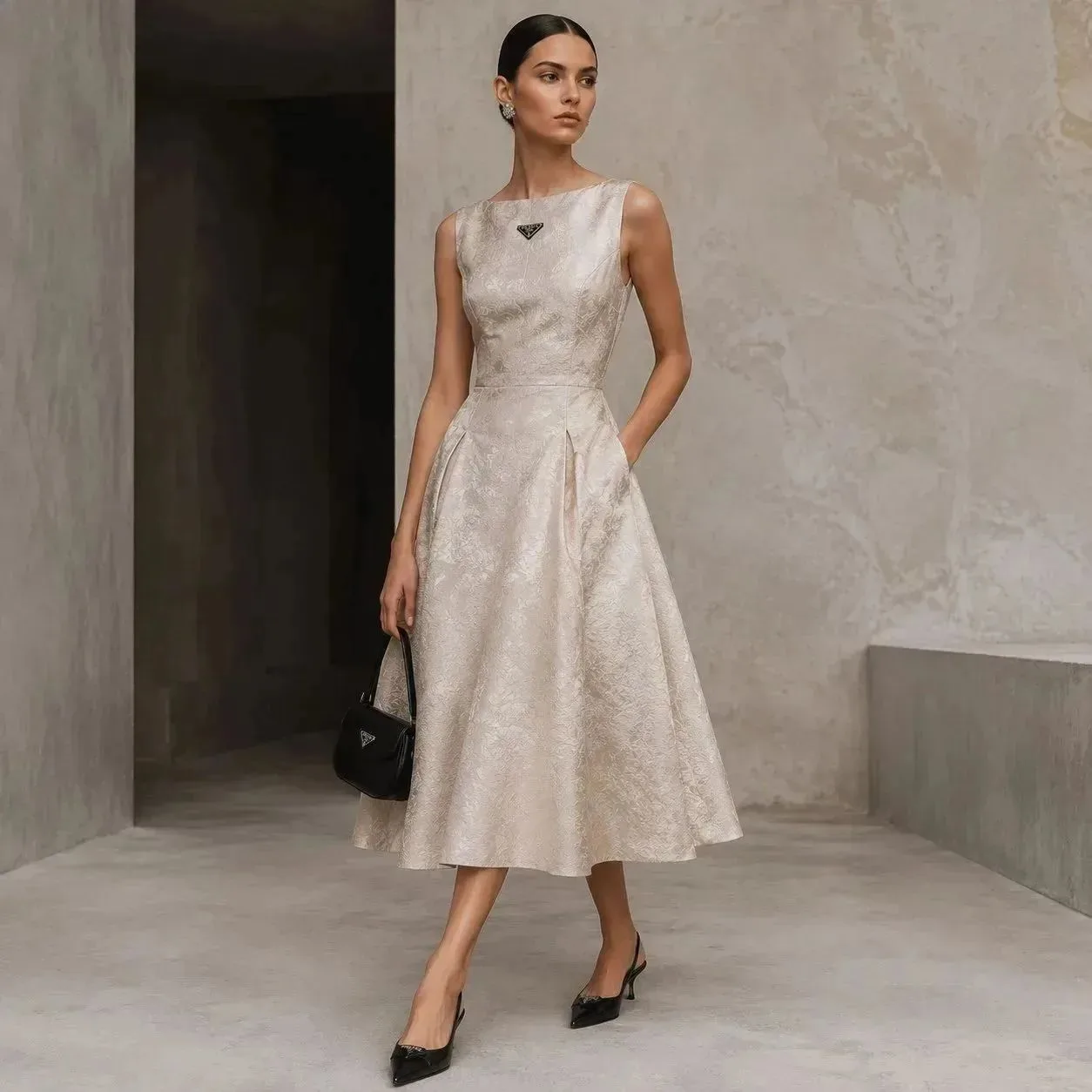 ✨Плательный жаккард из VIP коллекции   от Брэнда PRADA