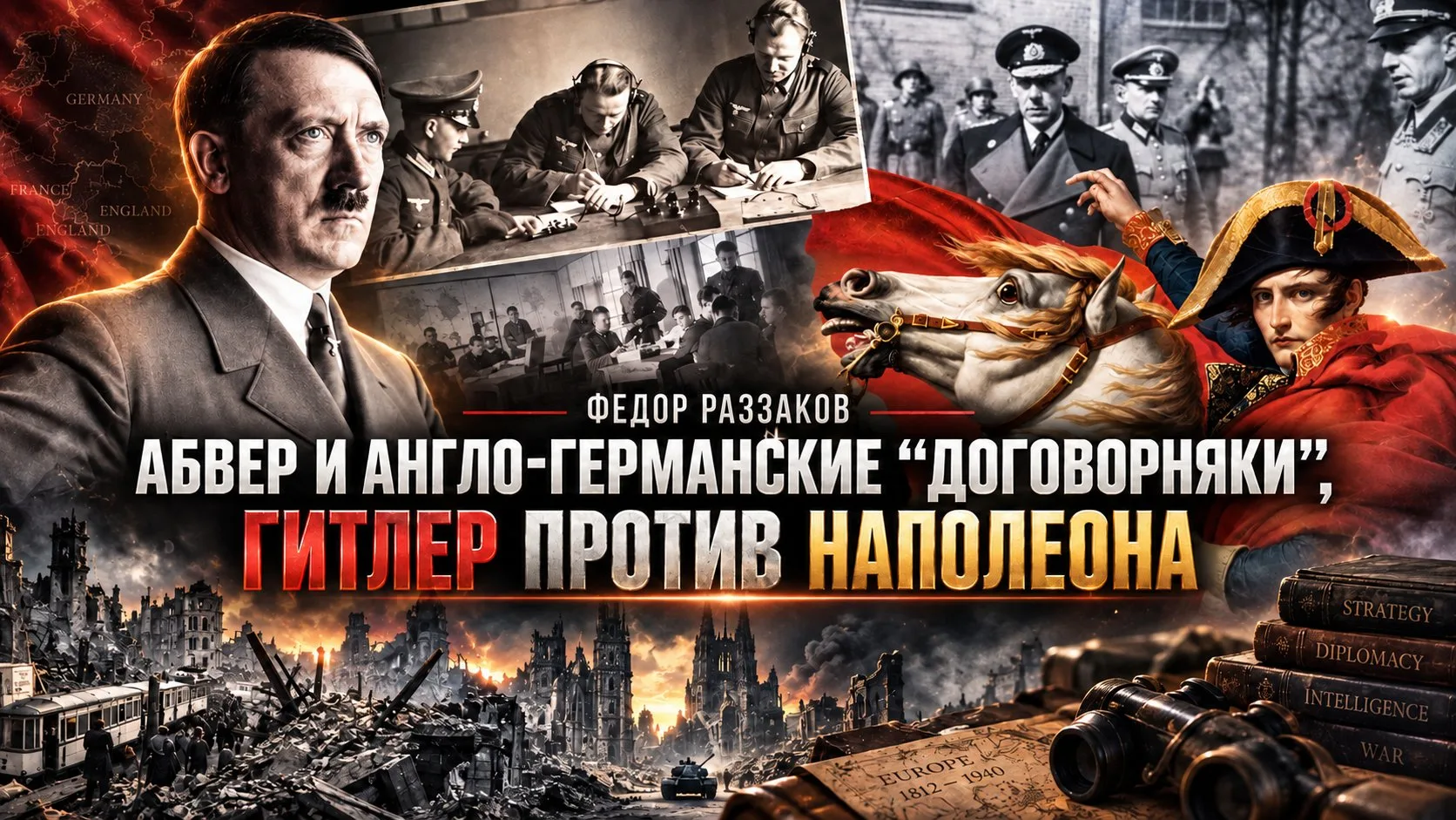 Фёдор Раззаков | Абвер и англо-германские "договорняки", Гитлер против Наполеона