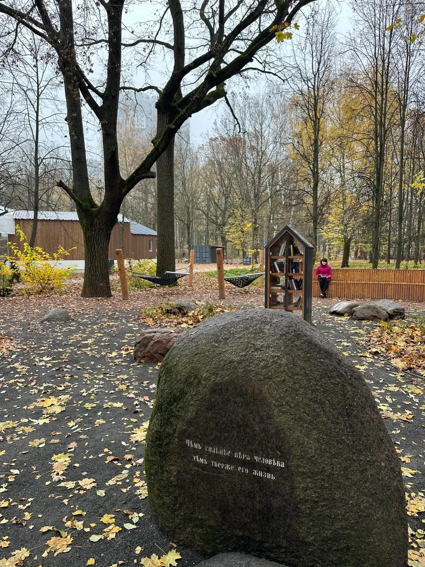 Мудрости в парке Толстого 🍁