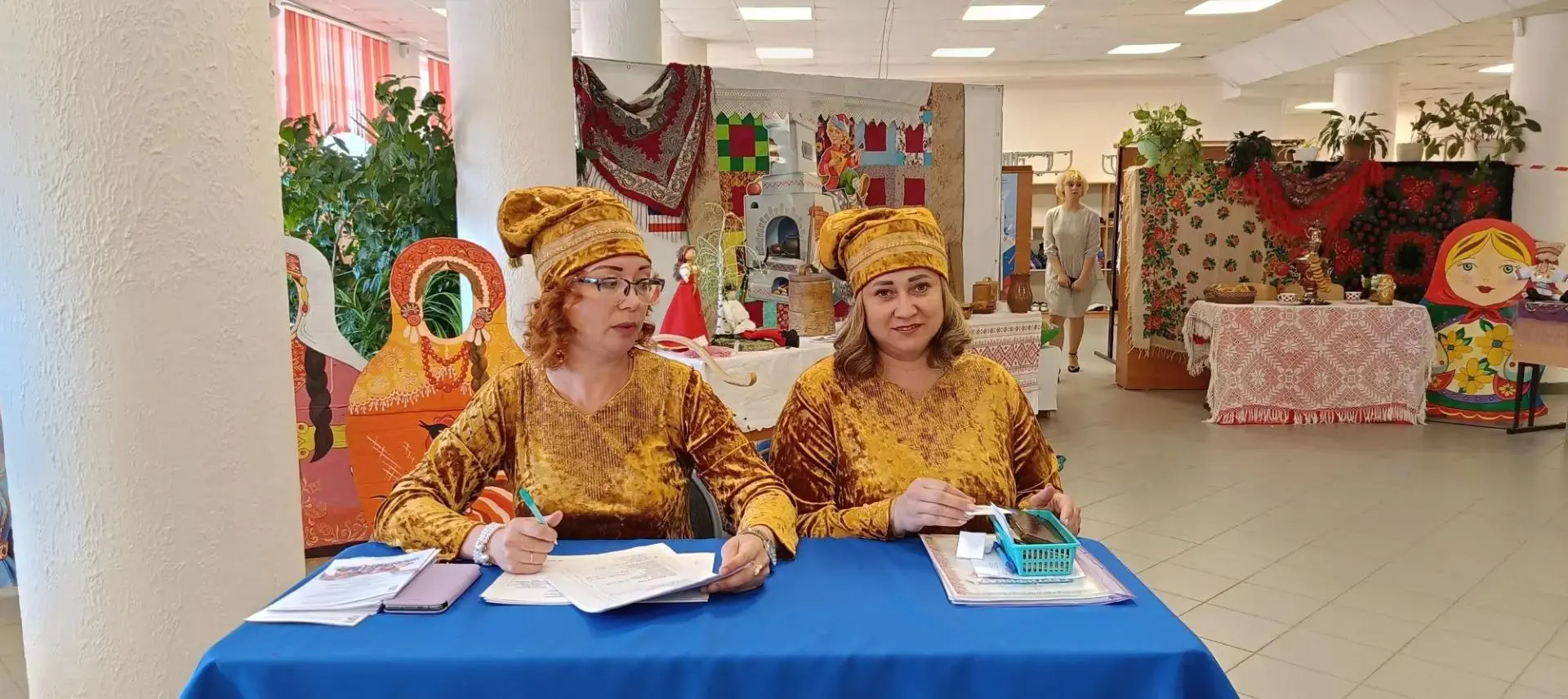 Сегодня на базе Пировской школы проходят мероприятия к Году единства народов России