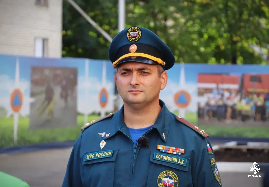 Полковник Аркадий Согомонян — лучший специалист МЧС России в области гражданской оборон...