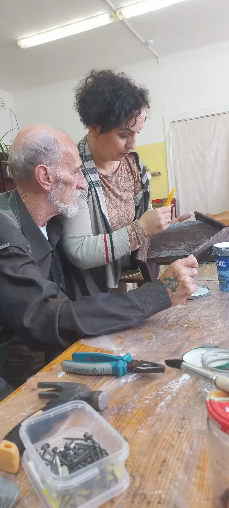 🔨⛏Чудеса своими руками: на этой неделе у нас стартовал цикл мастер-классов по дереву!