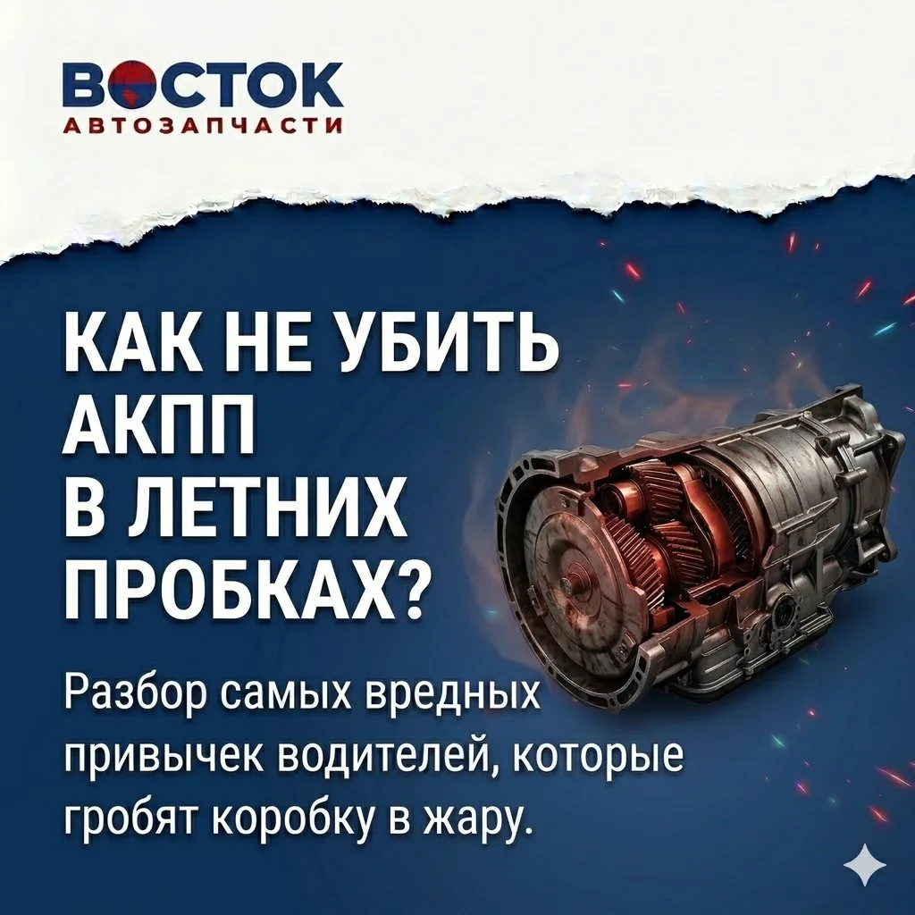 Как не убить АКПП в летних пробках? 🌡️⚙️