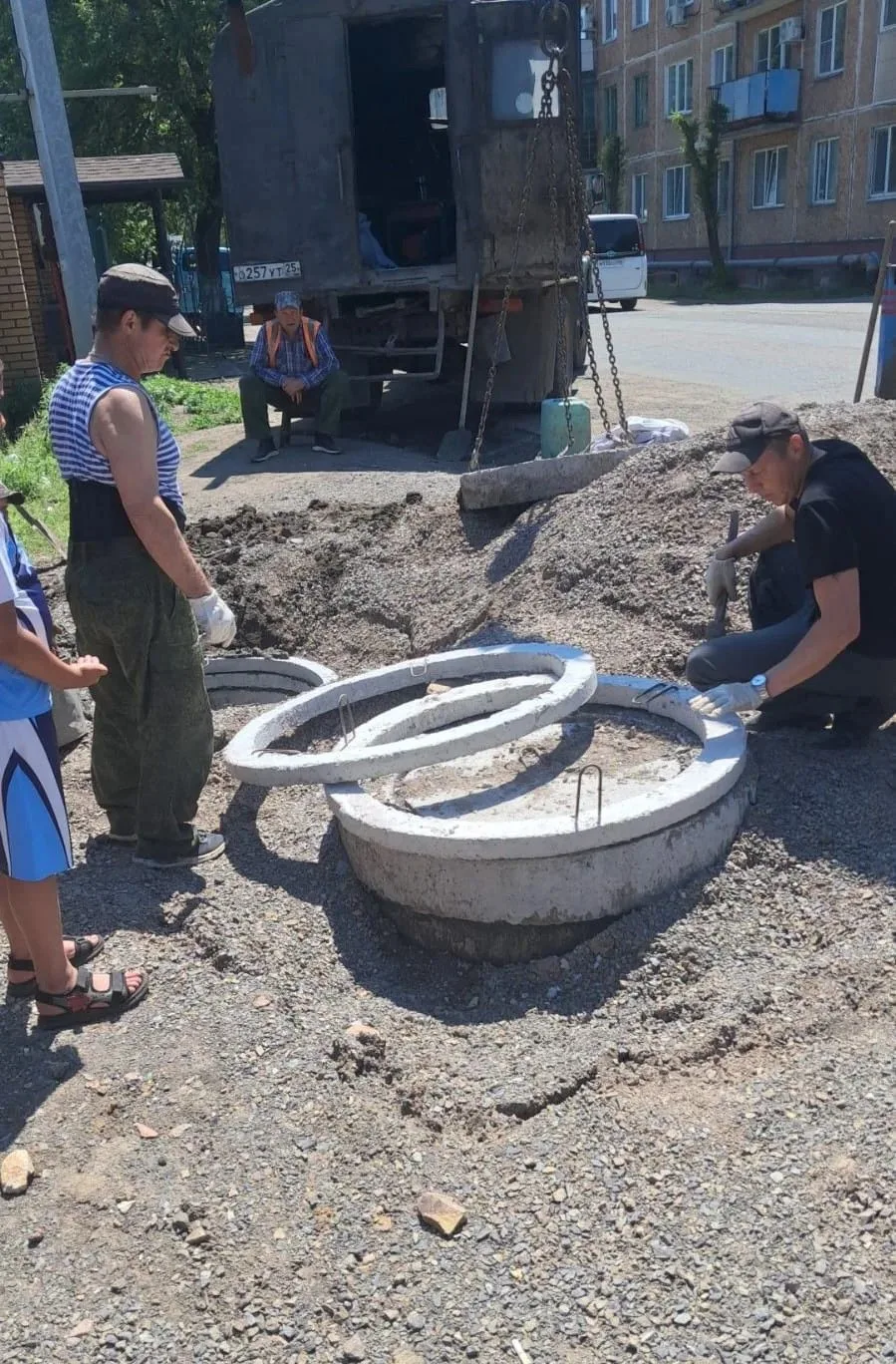 🚰 Уссурийск-Водоканал помог семье участника СВО с подключением водопровода и канализации

Семье пог