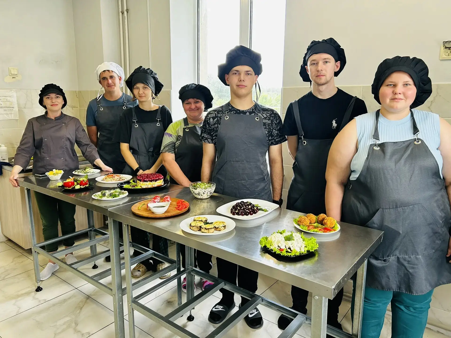 🍽️ ПРАКТИЧЕСКИЙ ЭКЗАМЕН В БЕЛОВОДСКОМ ОТДЕЛЕНИИ: ХОЛОДНЫЕ БЛЮДА И ЗАКУСКИ РАЗНООБРАЗНО...
