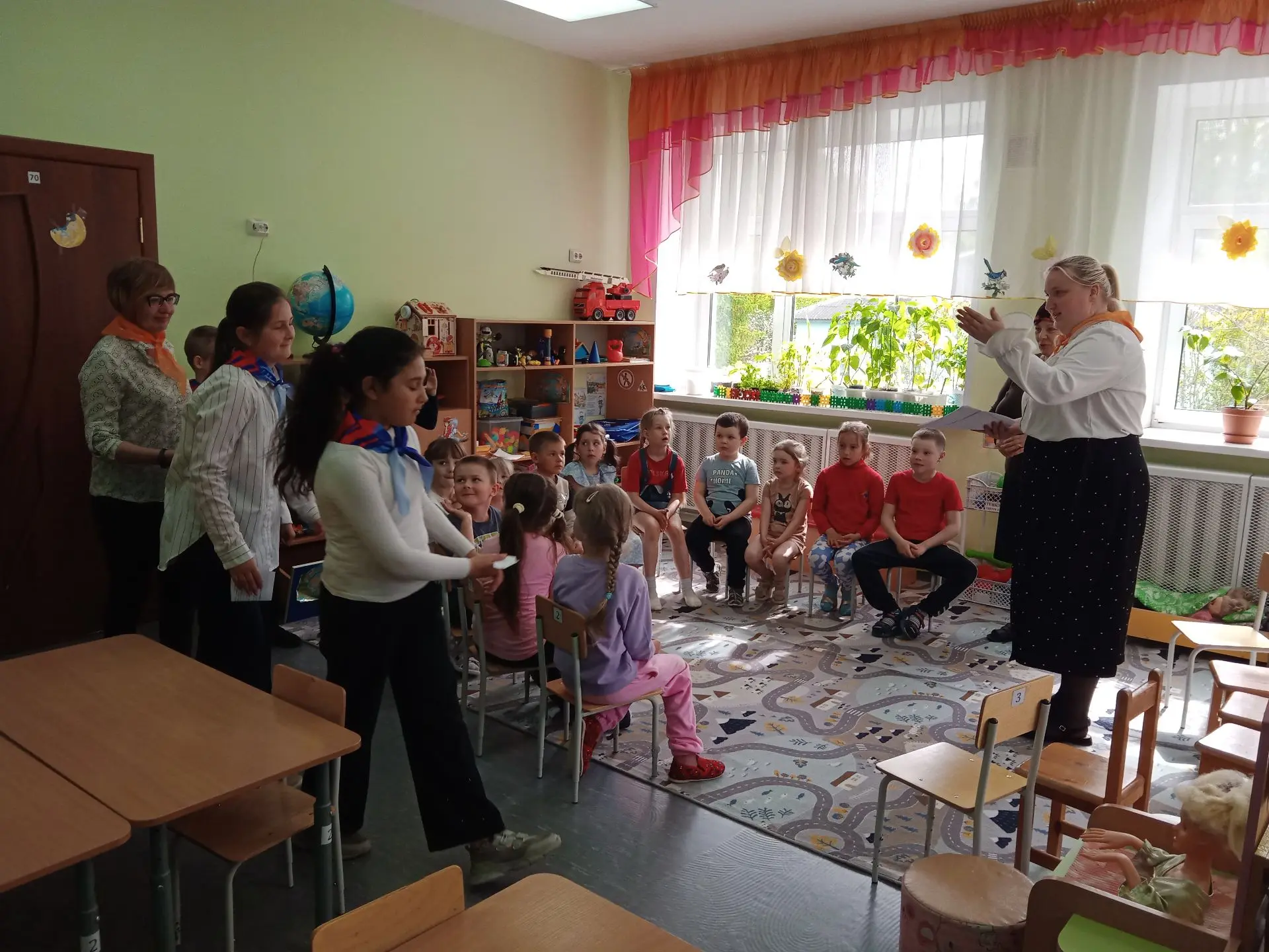 В рамках взаимодействия с Новоизборской СОШ состоялась встреча участников движения "Орл...