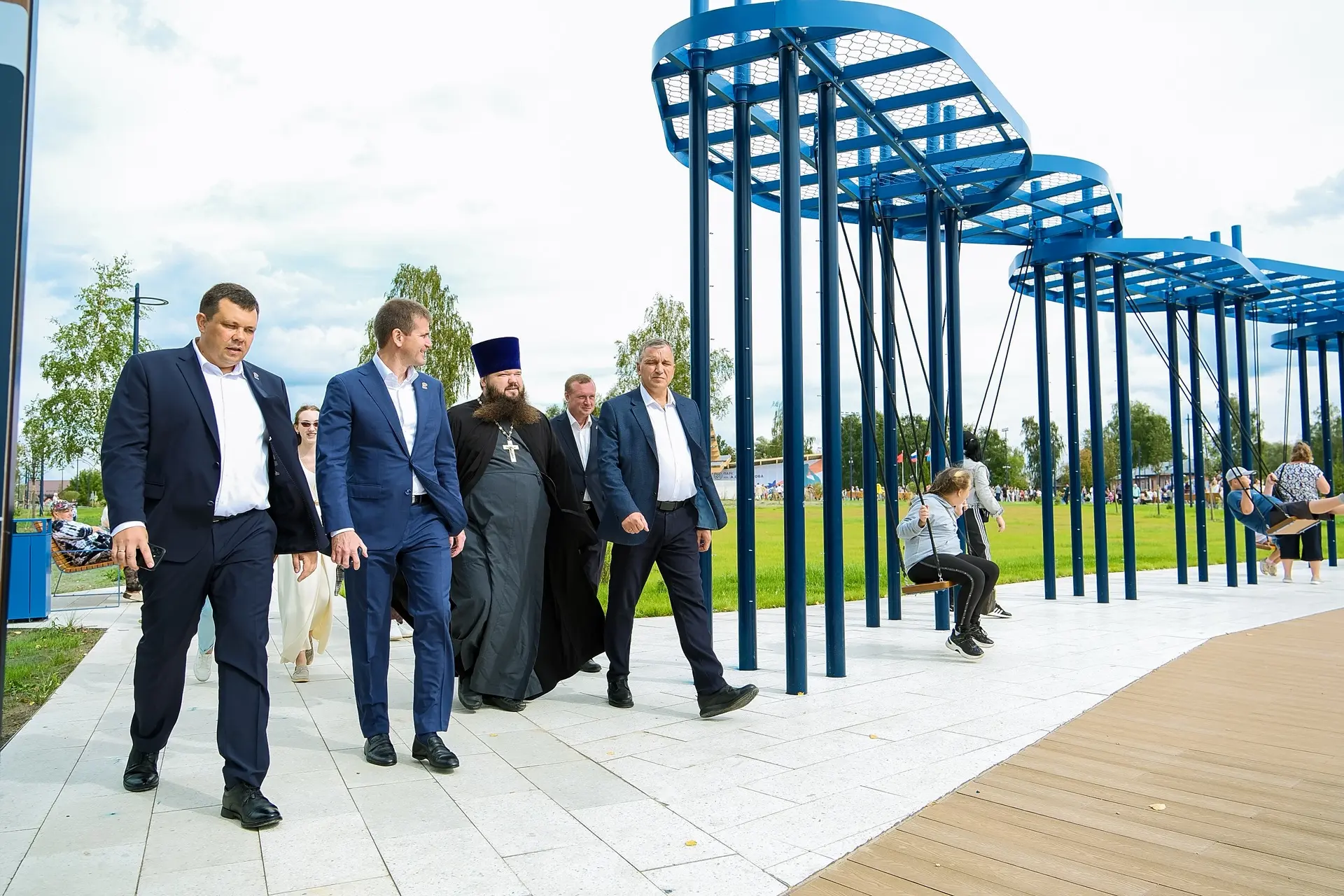 Ко Дню города в Павловском Посаде открыт новый парк!