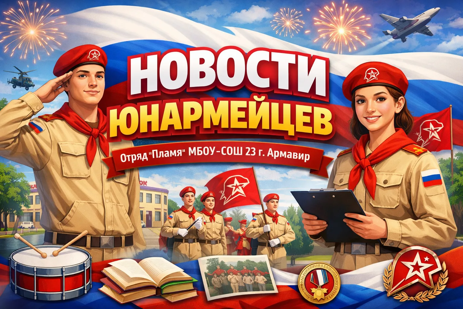 Рубрика "НОВОСТИ ЮНАРМЕЙЦЕВ" 🇷🇺🎖

С огромной гордостью делимся невероятными новостями. Наши юнарм