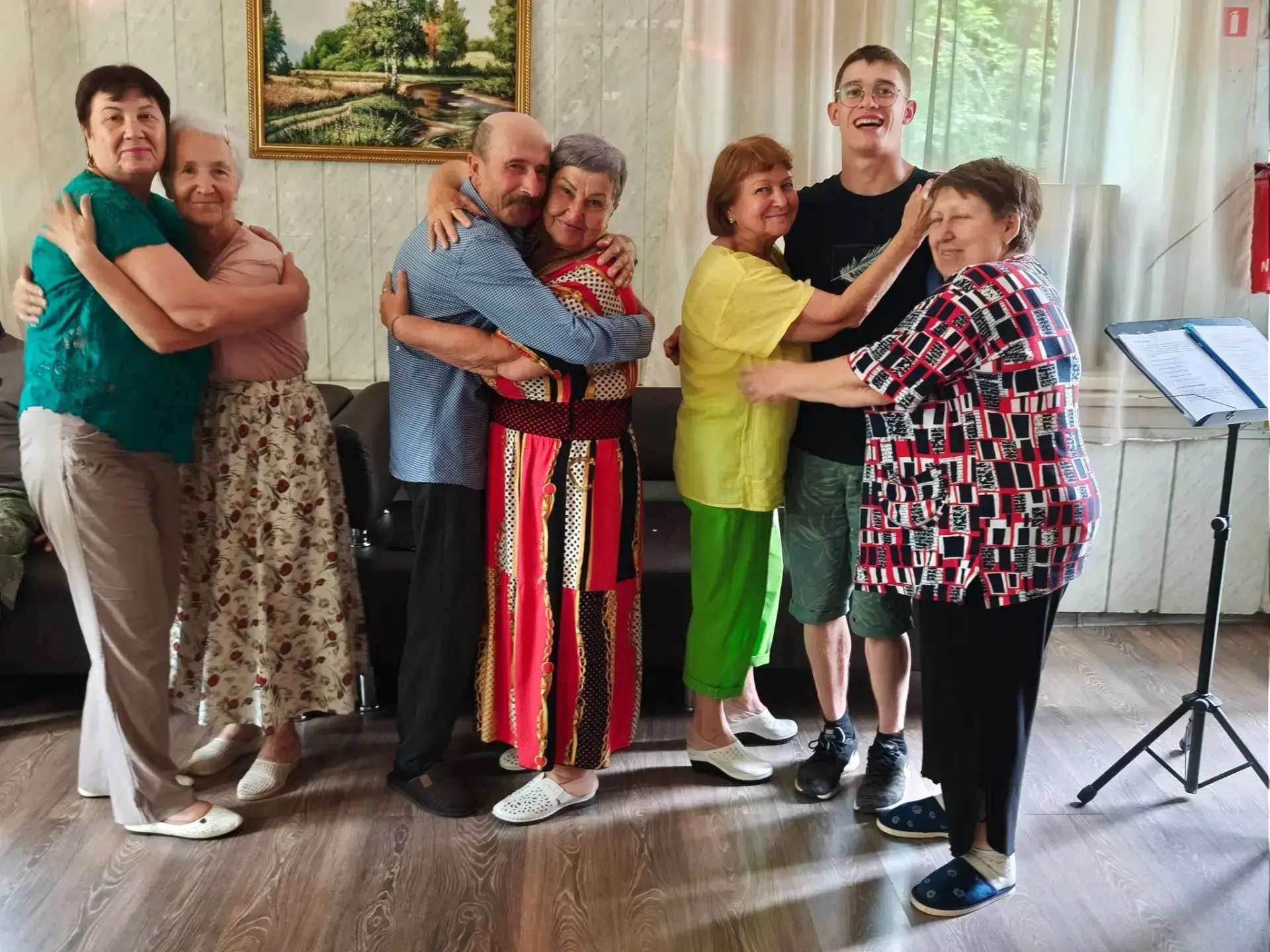 В центре «Надежда» отделения на Дунаевского прошла Развлекательная программа "Мы артист...