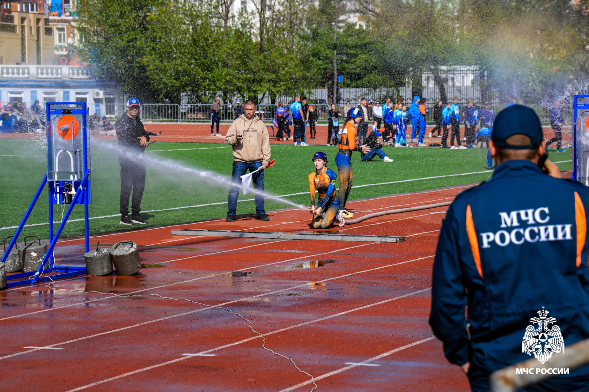 🏆Спорт как неотъемлемая часть сотрудников МЧС России  Во Владивостоке завершился Чемпионат по пожарн