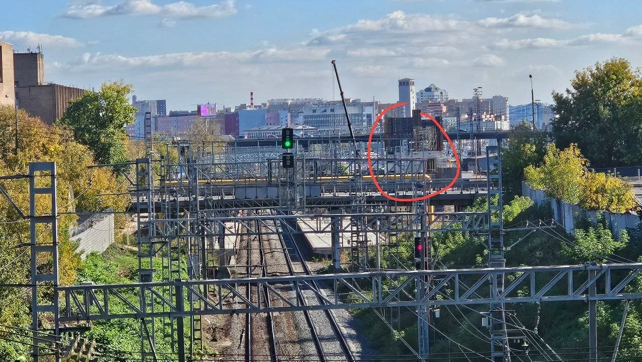 Ход строительства на 🚇🚊 узле «Рижская». Работы активизировались