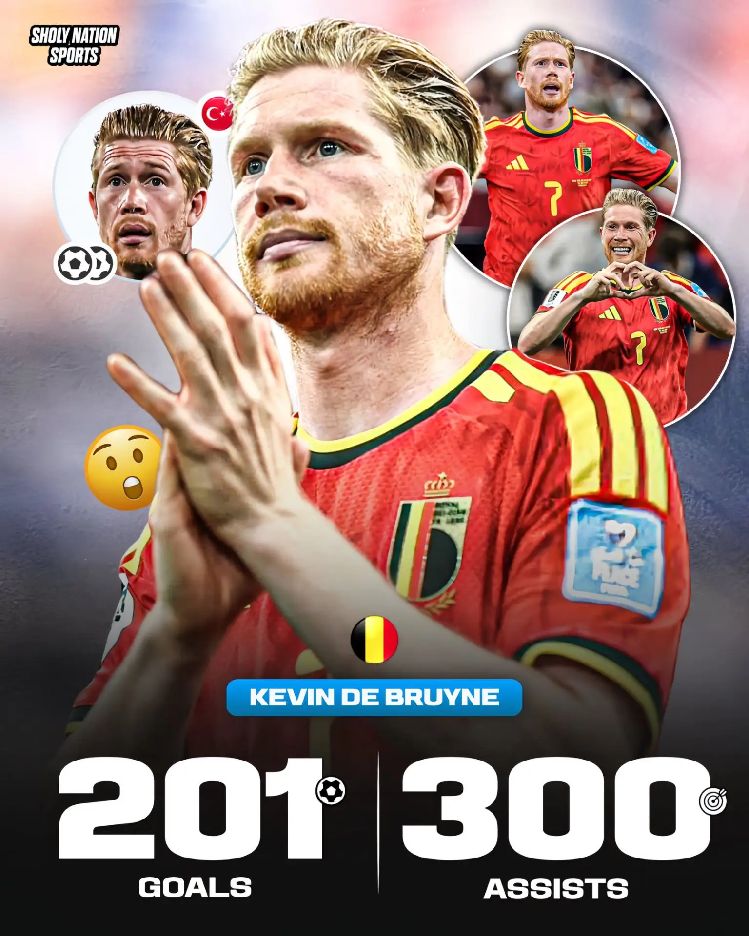 🇧🇪 Карьера Кевина Де Брюйне — это настоящие величие.