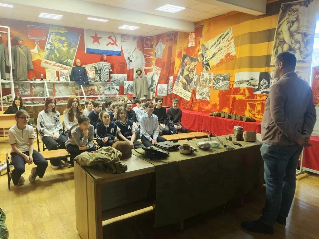 ЗНАКОМСТВО С ПОИСКОВЫМ ОТРЯДОМ «ПАРТИЗАН»  📢 В этом учебном году учащиеся нашей школы дважды встреча
