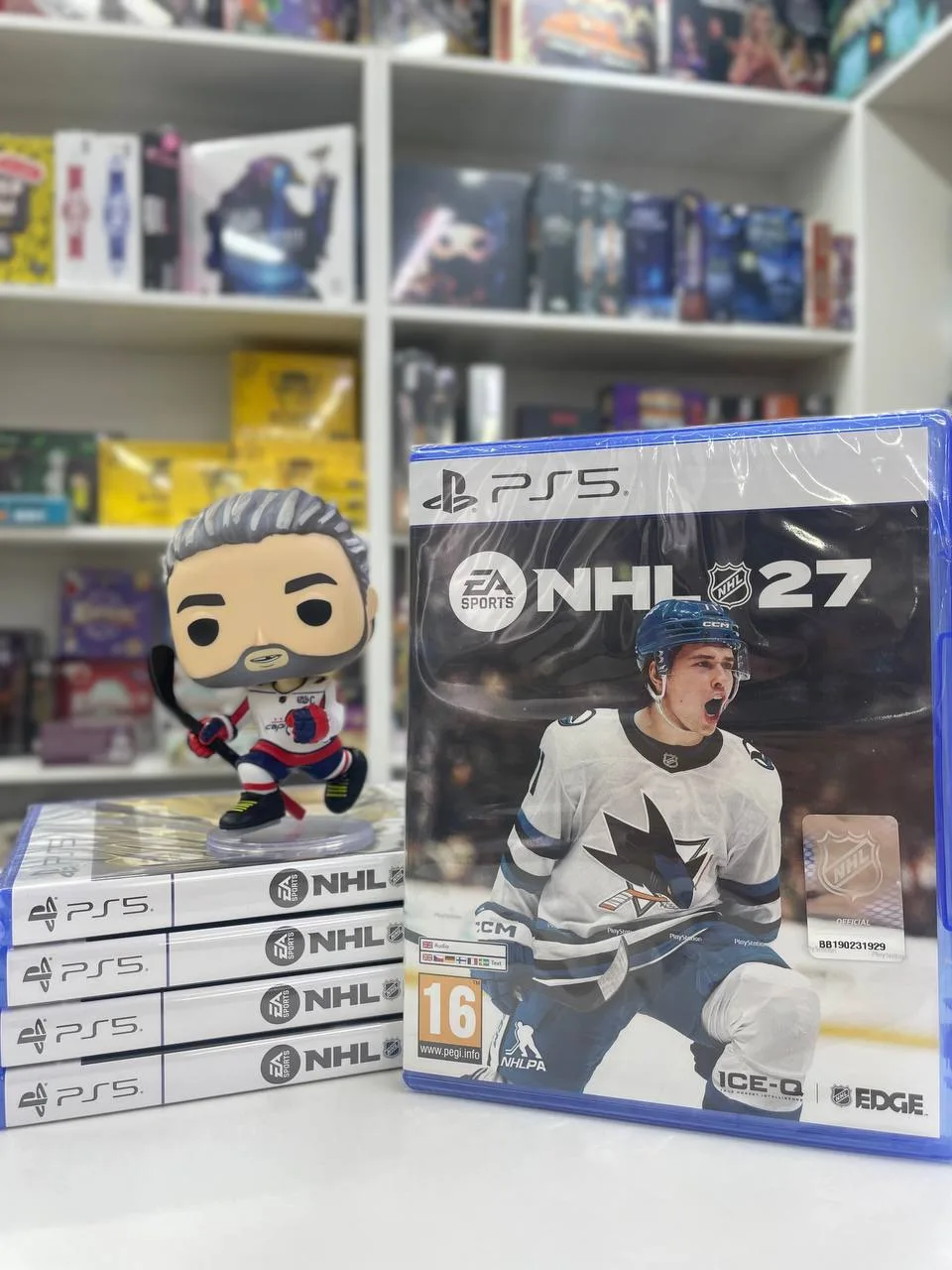 Пора выходить на лёд, ведь новая часть NHL  уже доступна на PS5 - https://vk.cc/d1WVp5