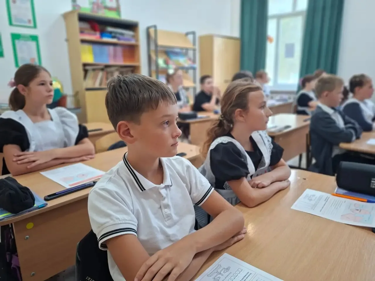 Сегодня в 4 «А» классе прошел особенный урок «Разговоры о важном».