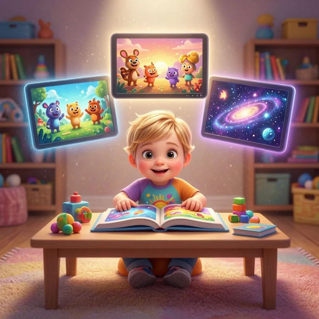 Выбор мультфильмов для ребёнка 3–7 лет — это не просто способ занять его на полчаса, а ...