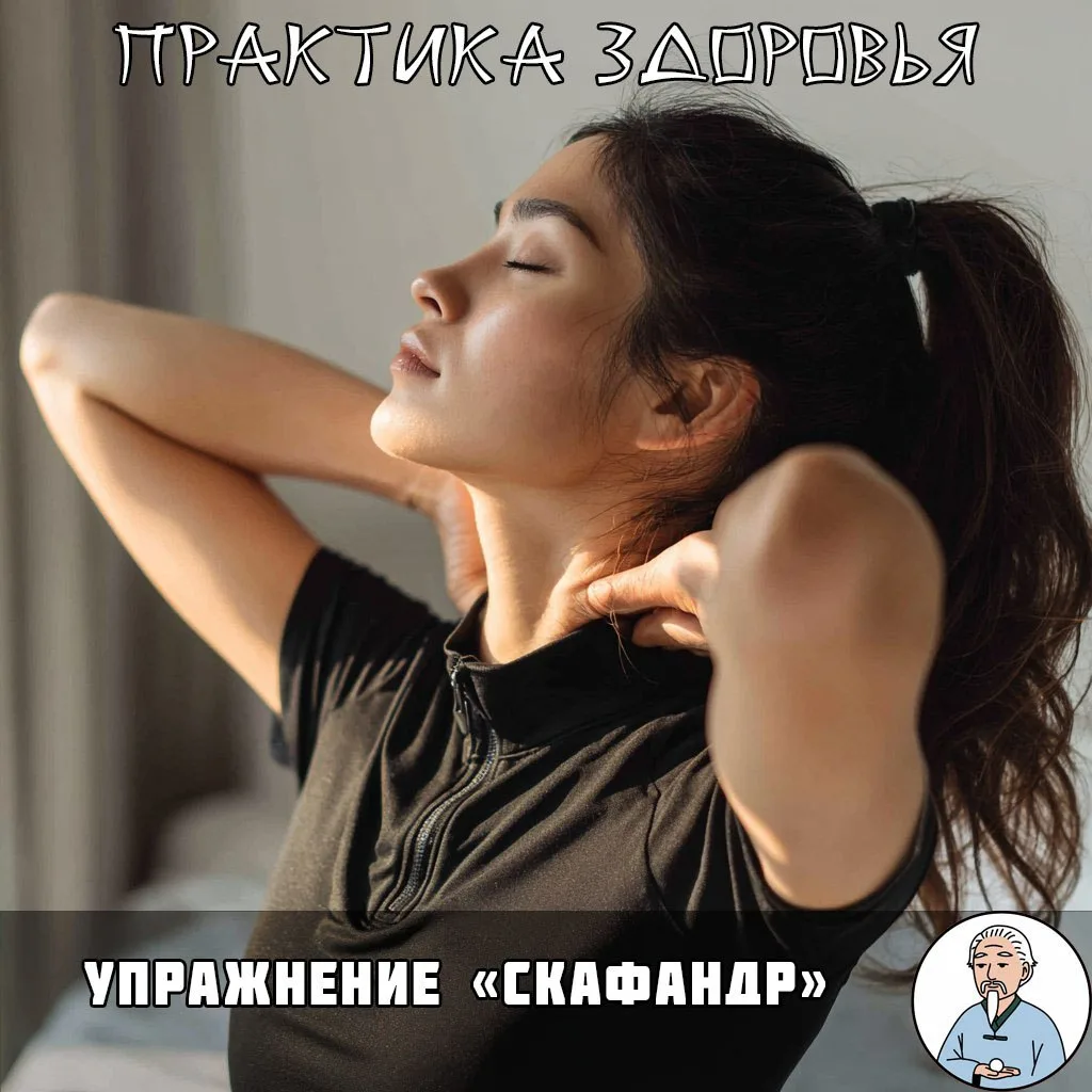 Упражнение «Скафандр» — против холки и для лёгкости в шее  Это простое, но очень эффективное упражне