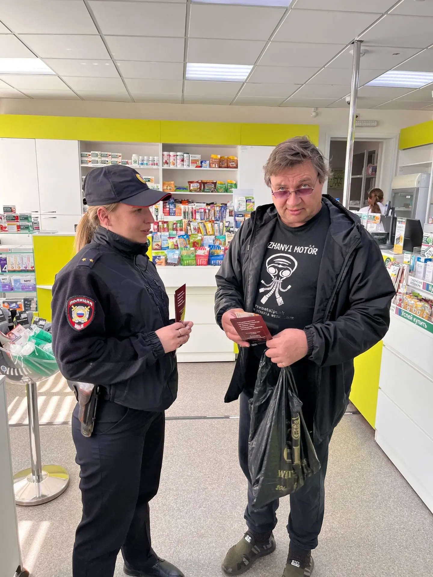 👮‍♂️ Сотрудники ОМВД России «Дзержинско-Тасеевский» провели профилактические мероприятия совместно с