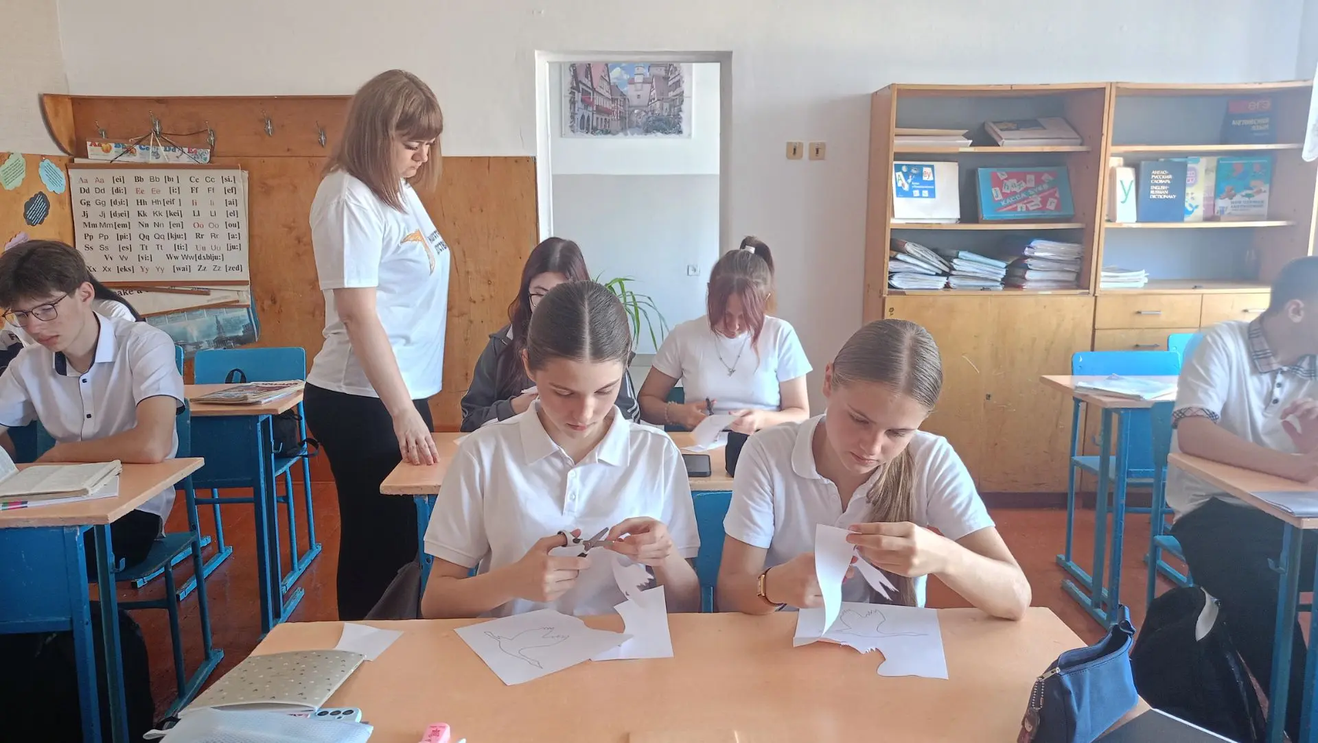 Акция «Белый журавлик» в нашей школе
