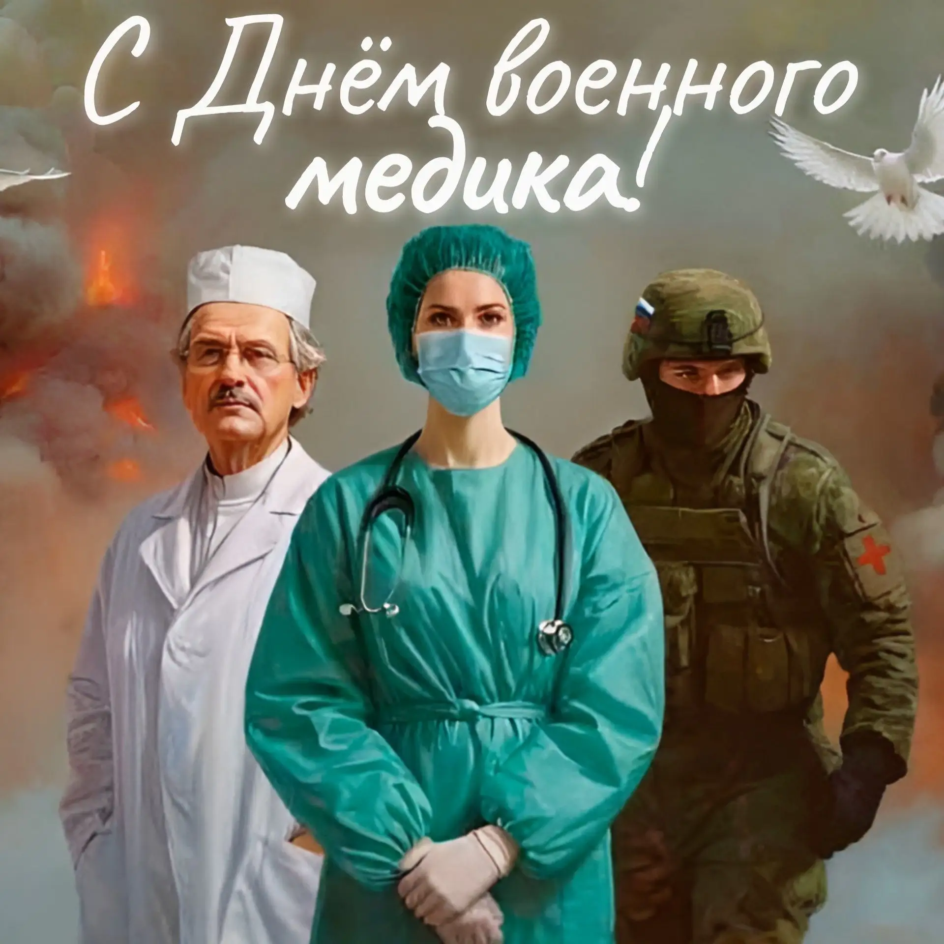 ⚡️ Сегодня – День военного медика