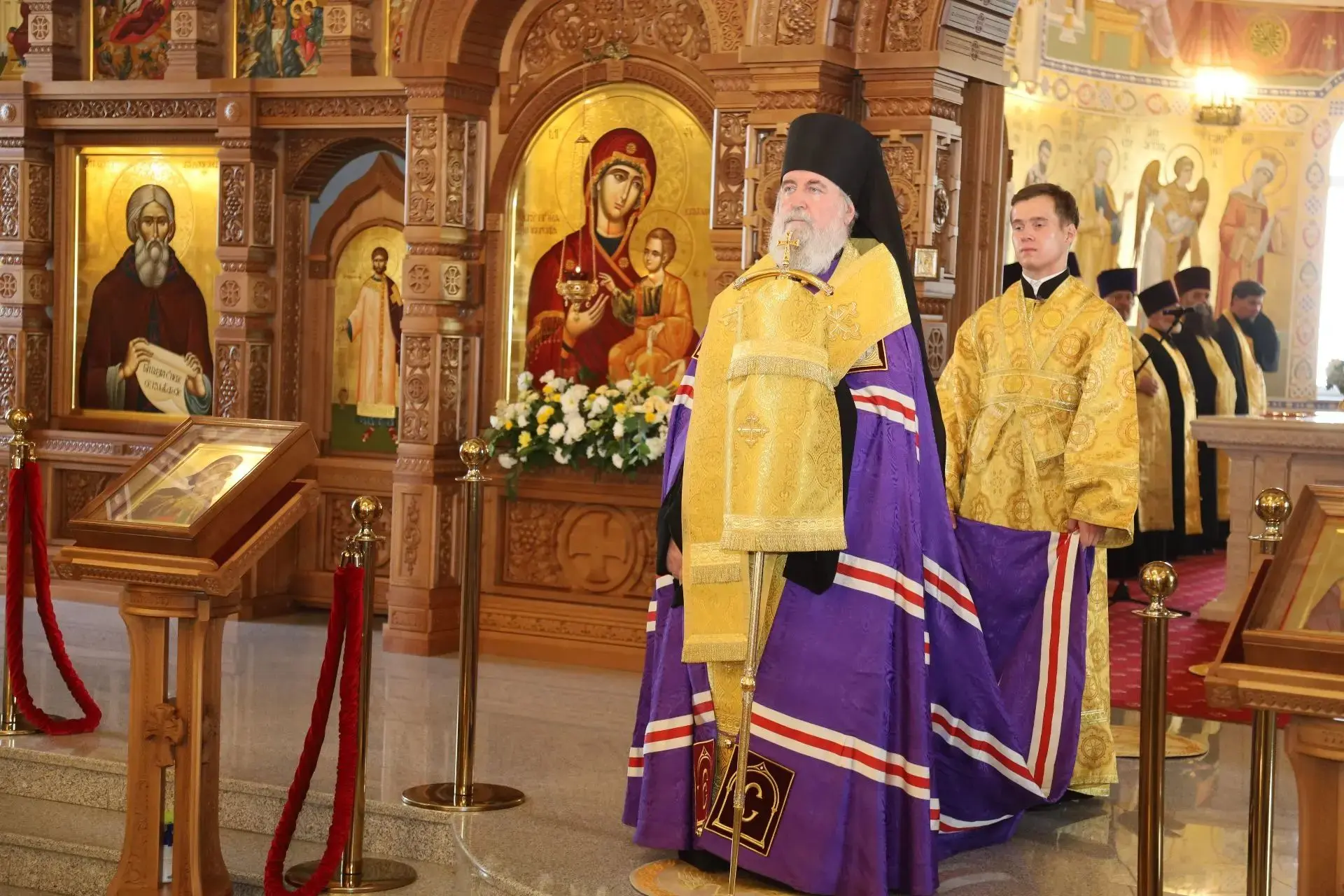 🙏В канун Дня Крещения Руси во Владимирском храме Анапы прошло праздничное  богослужение. 

Его возг