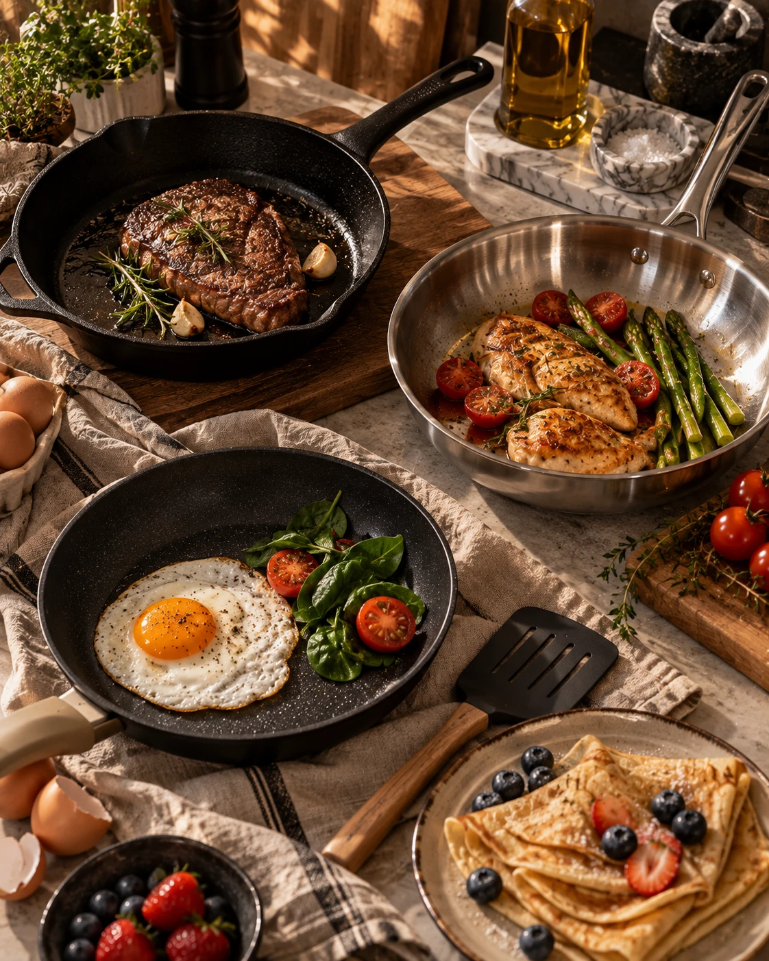 🍳 КАКУЮ СКОВОРОДУ ДЛЯ ЧЕГО ПОКУПАТЬ?
