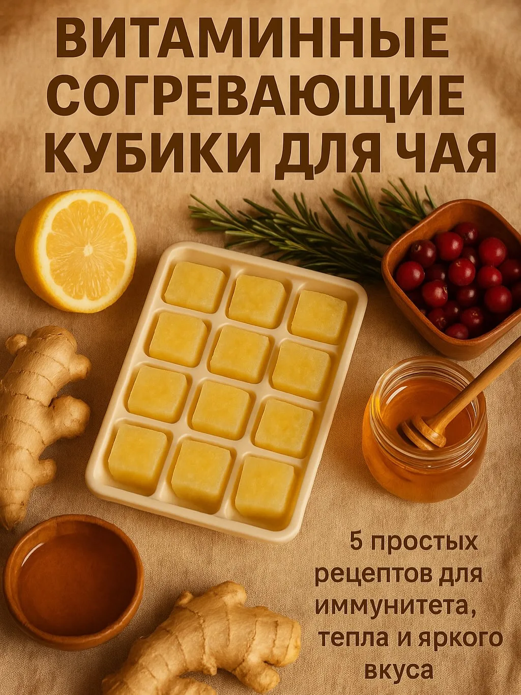 Витаминные кубики для чая 🫖 — мастхэв этой зимы❄️