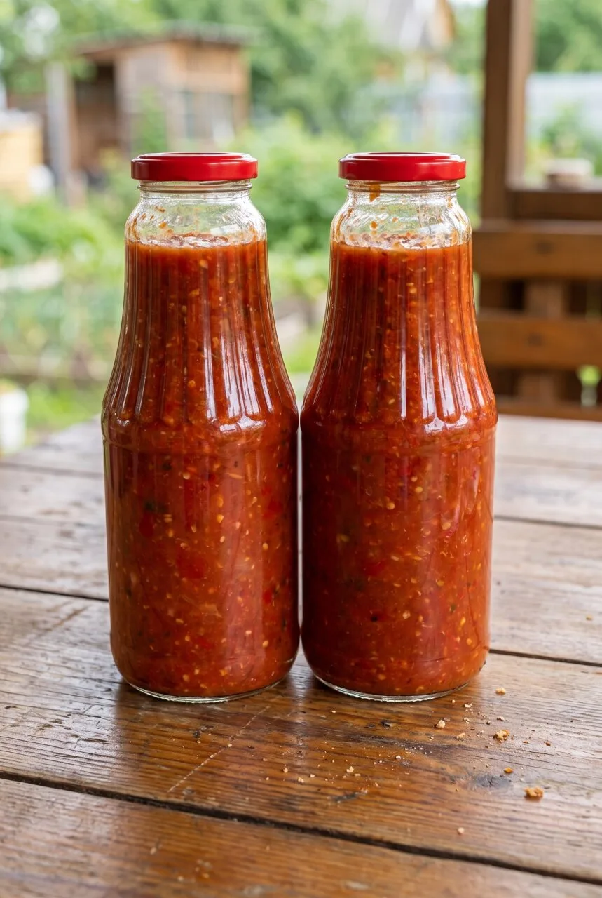 Остроту этой закуски я подстраиваю под домашние вкусы, но совсем убирать жгучий перец н...