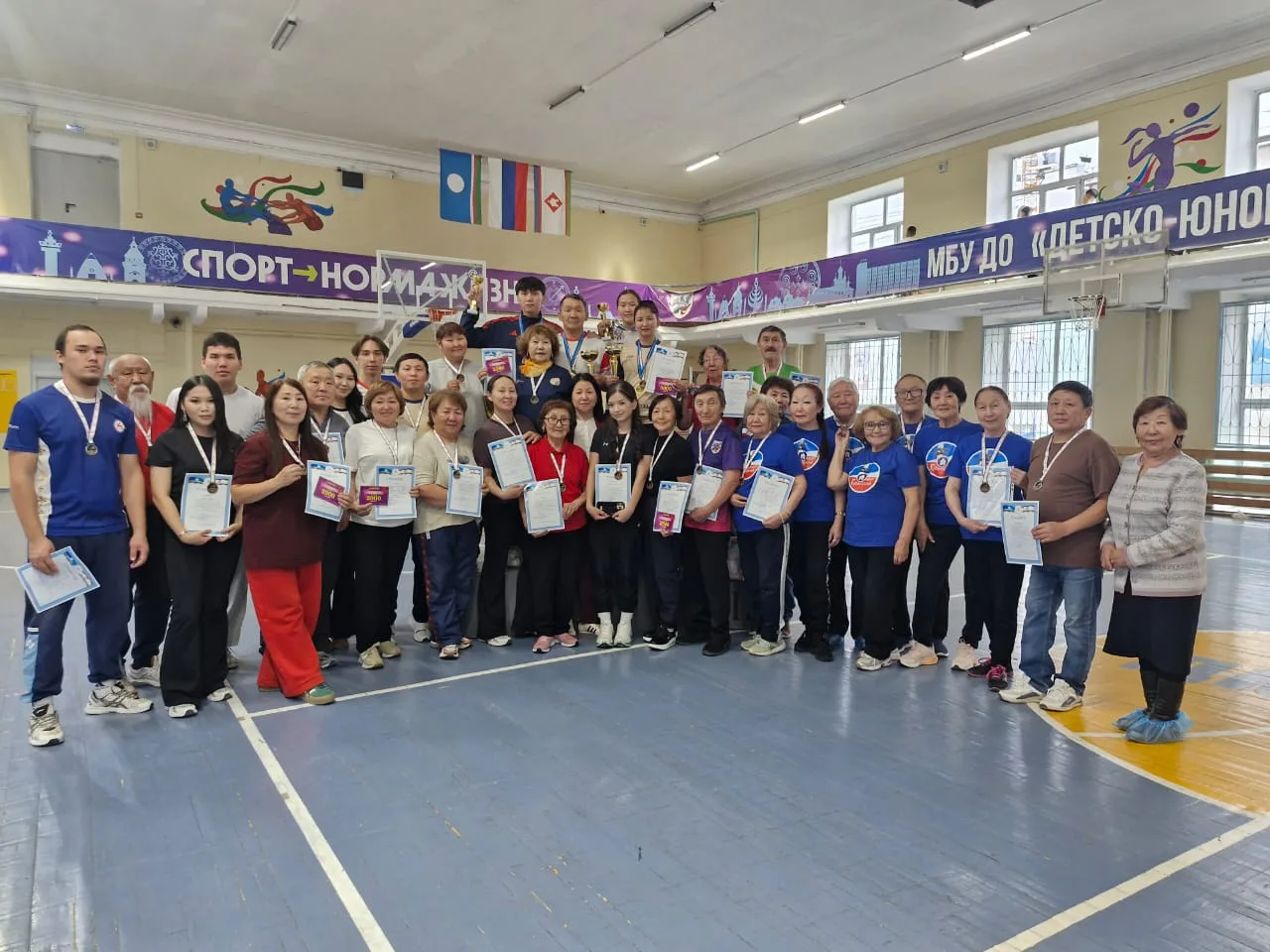 🏆 Ветераны Губинского округа — призёры чемпионата Якутска!