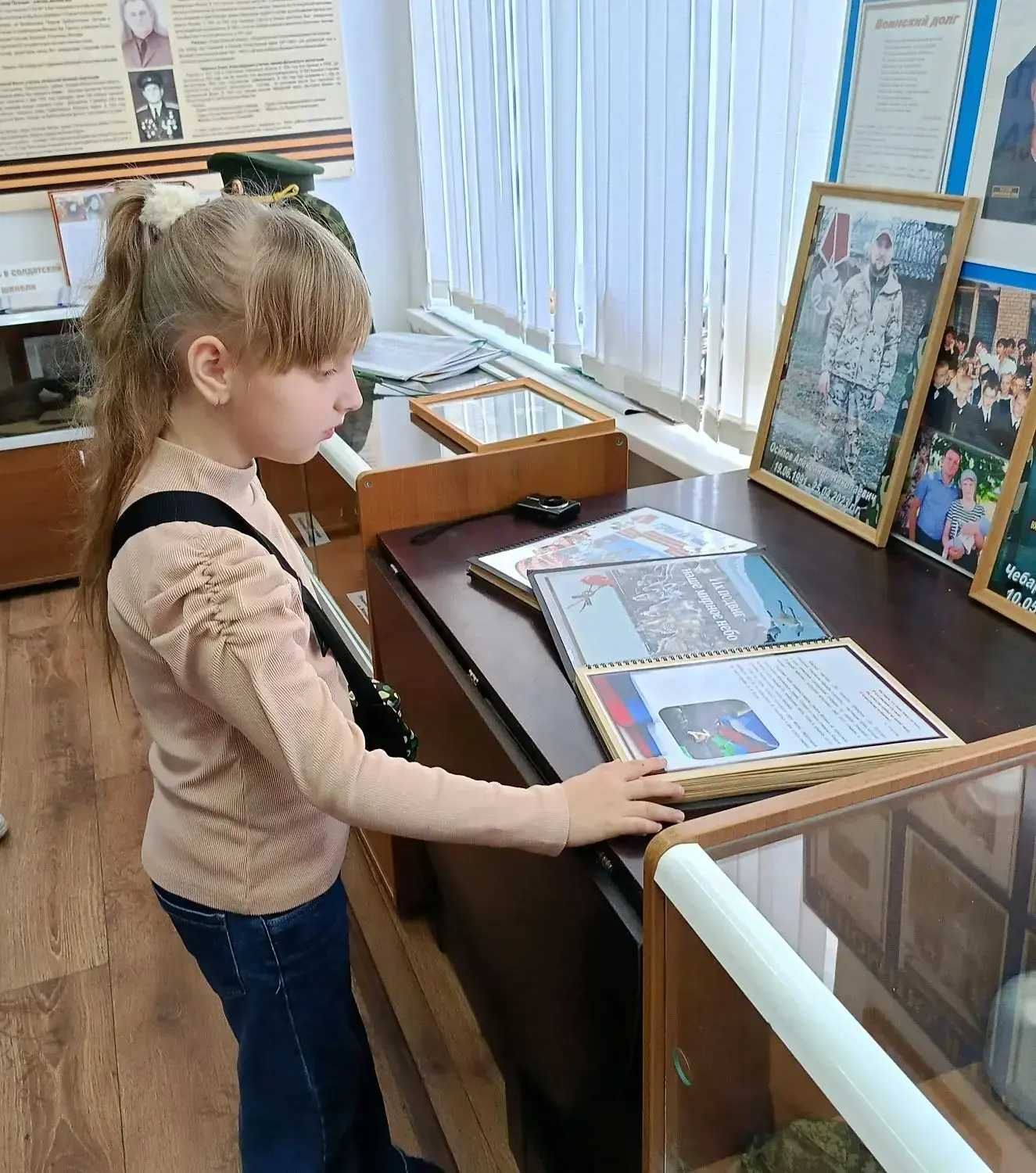 🏛 Новости музея Боевой Славы 🇷🇺 Сегодня обучающиеся МБОУ «Николаевская СОШ» вместе с классным руково