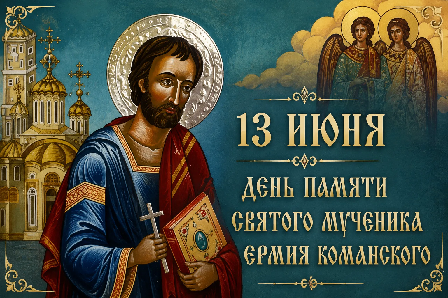🙏 13 июня — День памяти святого мученика Ермия Команского

В этот День православные верующие чтят п