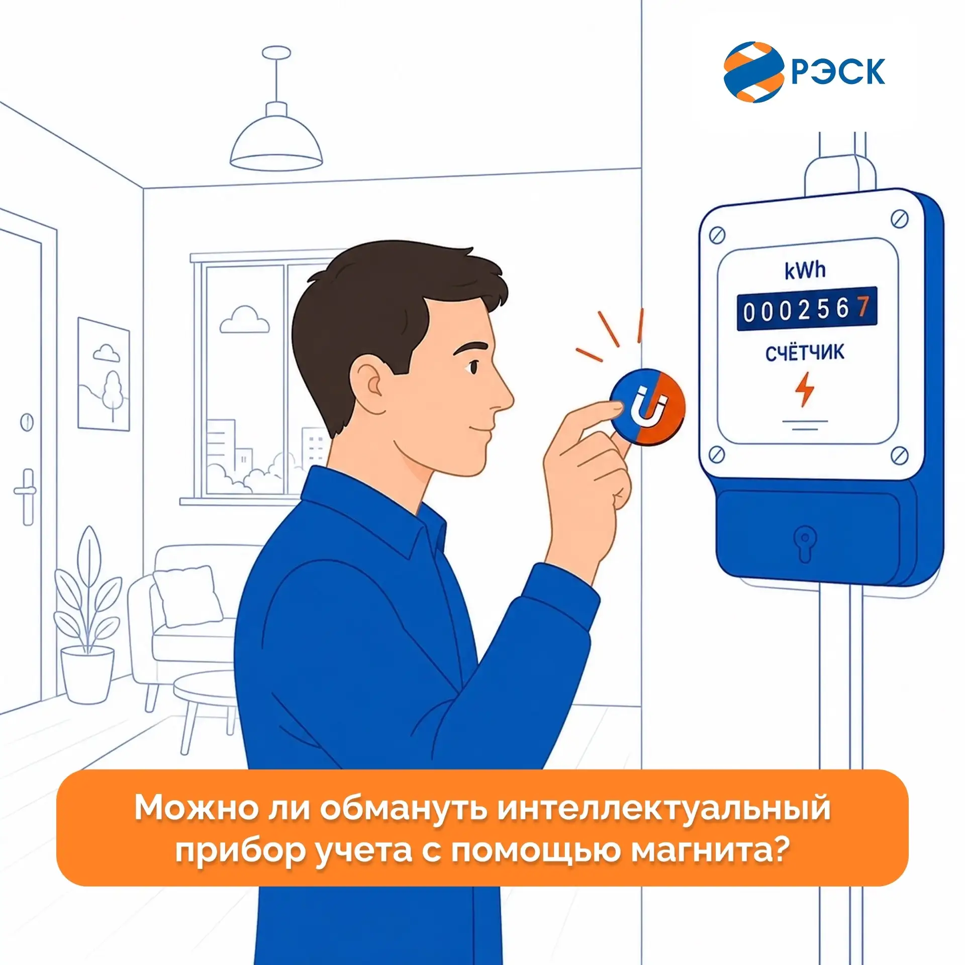 🧲Наверняка многие слышали, что с помощью магнита можно «остановить» или «замедлить» электросчетчик.