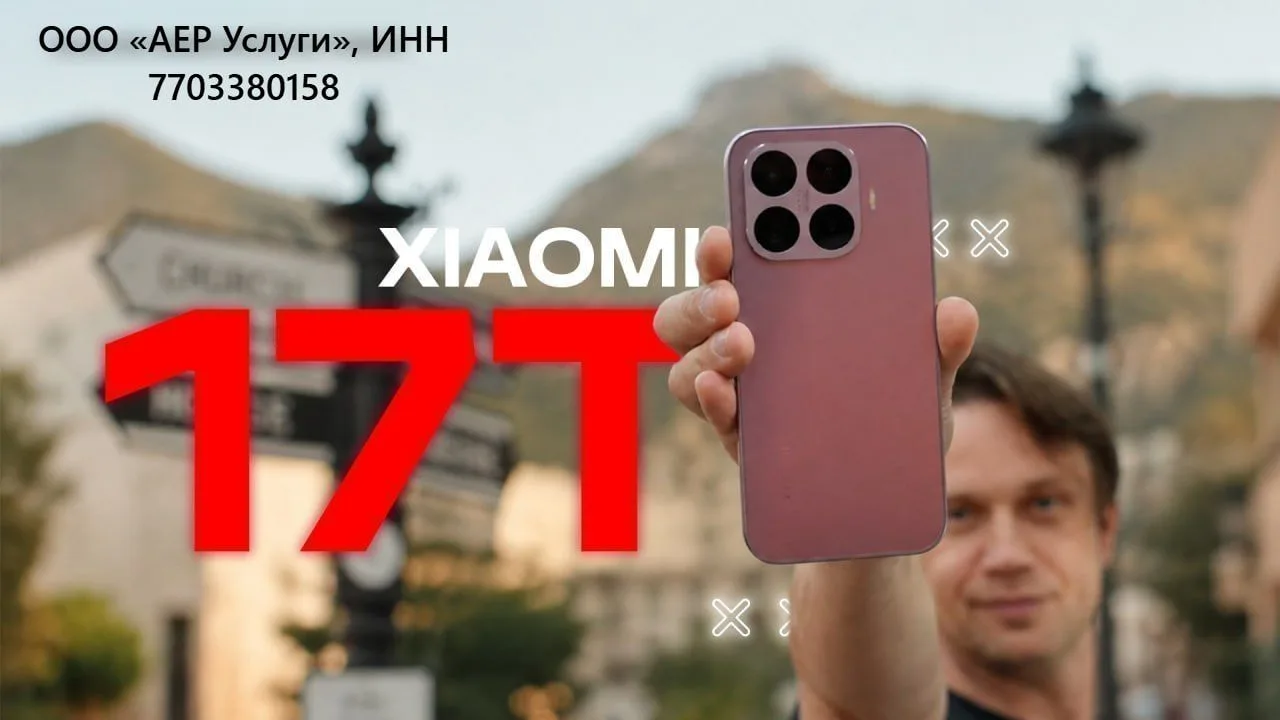 Смартфон Xiaomi 17T 6.59" AMOLED FHD+ 120 Гц • MediaTek Dimensity 8500 • 50 МП Light Fu...
