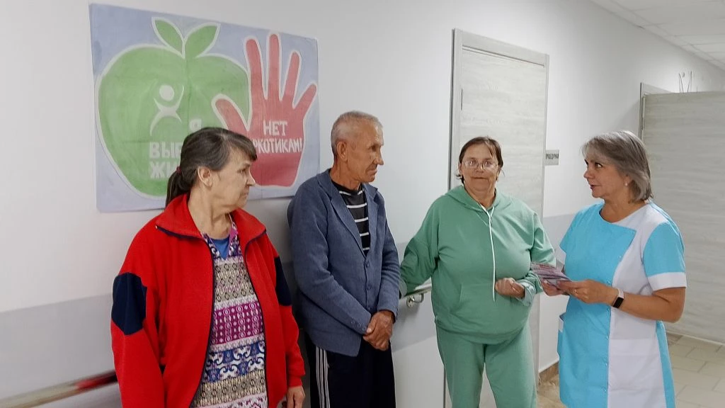 ✅В рамках республиканского антинаркотического месячника "Жизнь без наркотиков", медицин...